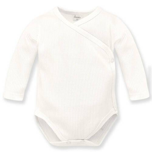 Lovely Day Pinocchio gerippter Baby-Body – Ecru