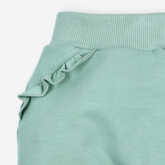 ABN-4518/ZIE Nini Jogginghose aus Bio-Baumwolle, grün