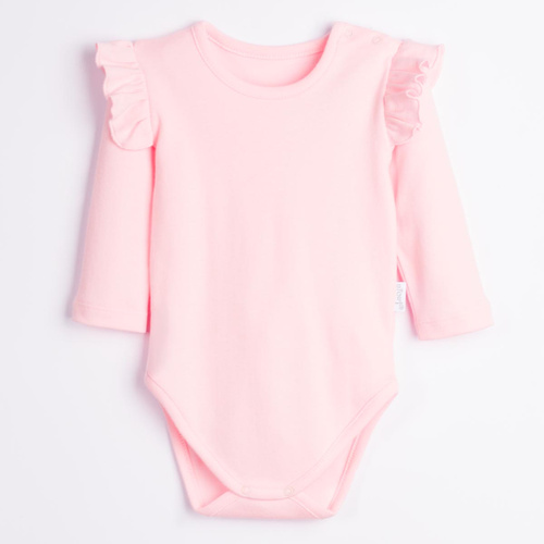 Body für Babys Nicol Tosia 225095 100% Baumwolle rosa mit Rüschen