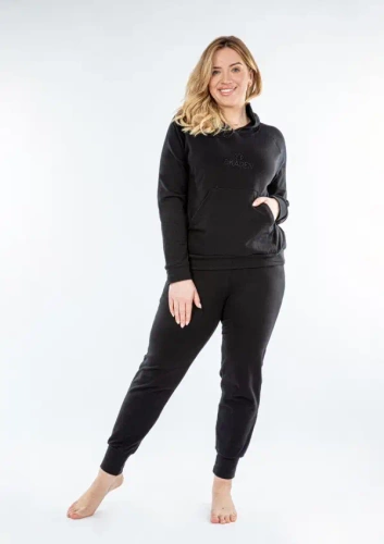 Seattle H1 Dkaren Damen-Trainingsanzug-Set – Schwarz