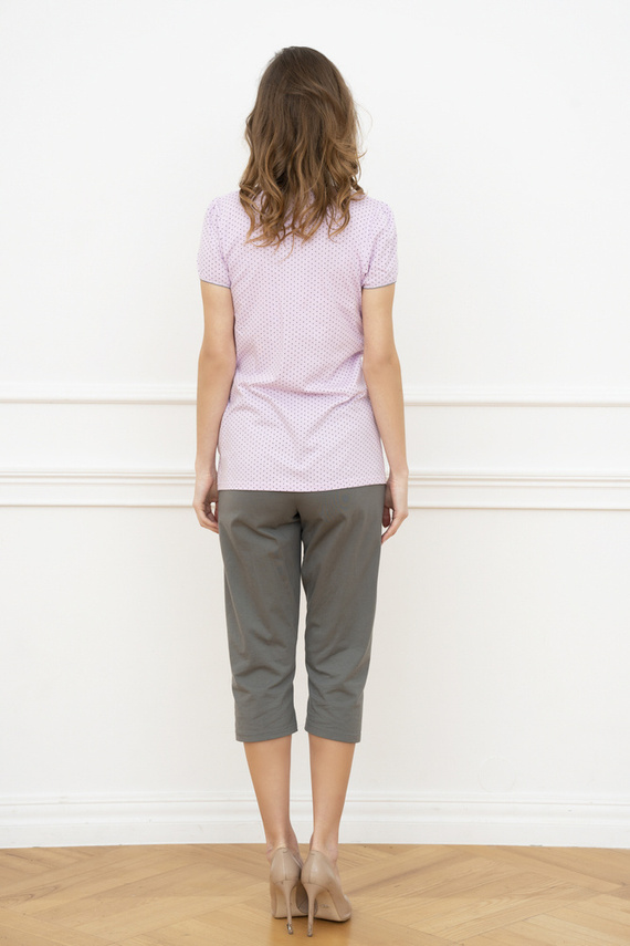 Felicita Kurzarm-Pyjama für Frauen - rosa