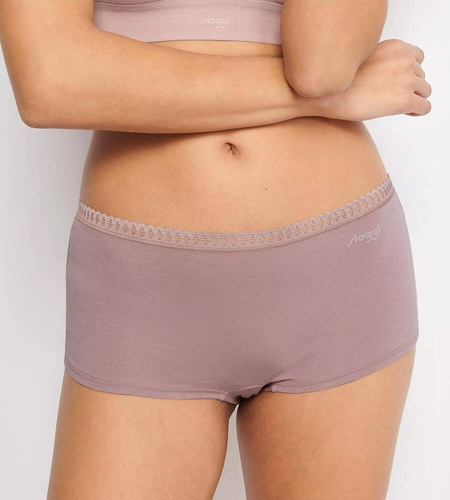 GO Crush Short C3P Damen Shorts 3er-Pack Sloggi - beige