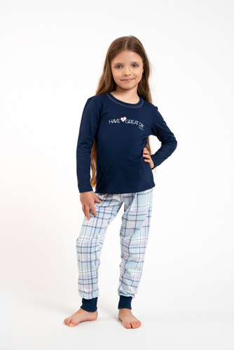 Glamour Girls' Schlafanzug Italian Fashion - navy blau/print