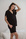 schwarze Bluse