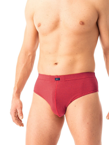 Herren-Slips MPP 328 Key graphitrot – Baumwolle, 2er-Pack im Karton, Komfort und Stil