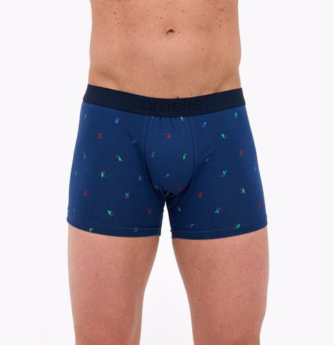 Herren-Boxershorts High Emotion 508/158 – Marineblau, Baumwolle