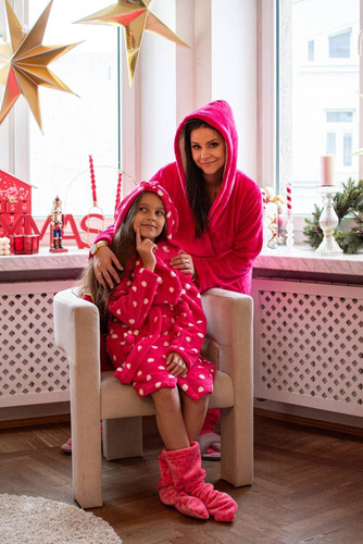 998 Bowtie Forex Kinderbademantel - blau