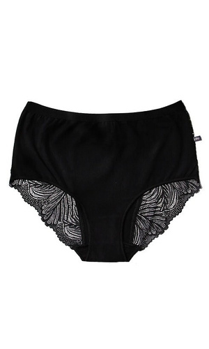 Damen-Slip LPF 112 Key Maxi Bikini aus Baumwolle – bequemer 2er-Pack