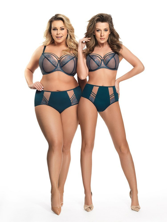 K 496 Paradies Soft-BH Gorsenia - grün