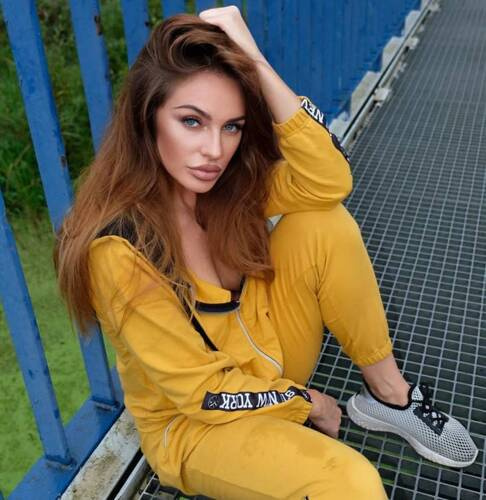 619 New York Forex Trainingsanzug für Frauen - Honig