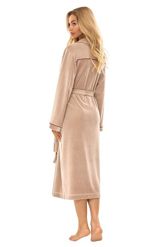 2508 L&L Damenbademantel – Beige