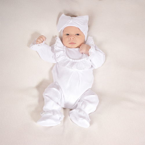 169085 Nicol Clown- und Schuhe-Set – weiß