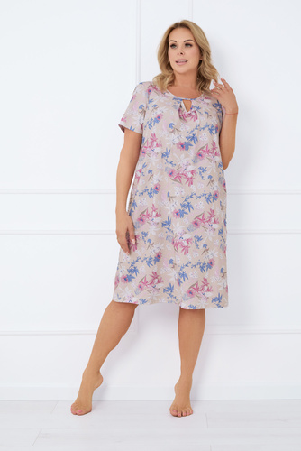 Inger Damen Kurzarm-Shirt Italian Fashion - Druck 