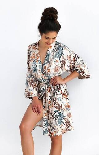 Sensis Dolores Damen Morgenmantel - Creme