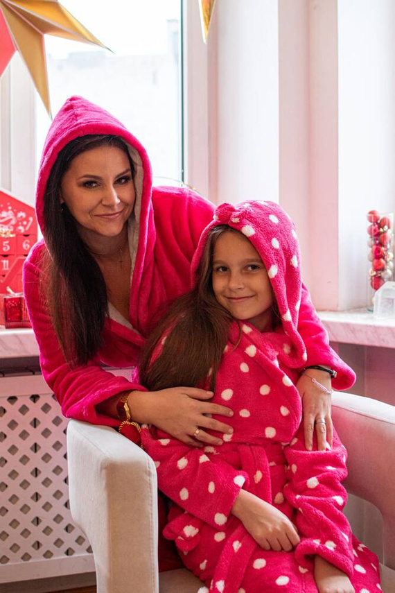 998 Bowtie Forex Kinderbademantel - blau