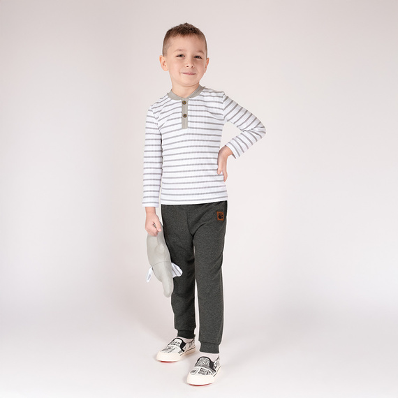 214140 Muki Baumwollbluse mit langen Ärmeln Nicol