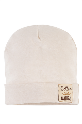 4252M „Unitone MoonBeam“ Makoma Babymütze, beige