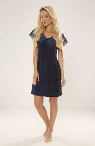 630 Milagros Forex Nachthemd - navy blau