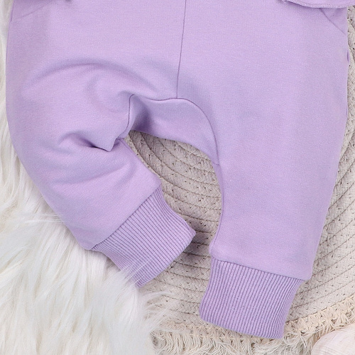 ABN-5485 Underwater World Nini Jogginghose – Bio-Baumwolle, lila, für Babys