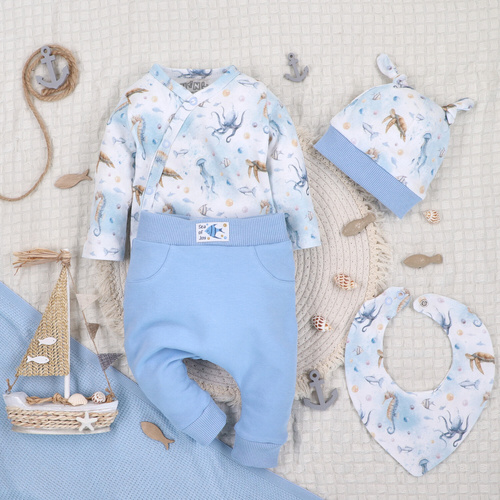 Babyset SEA OF JOY NINI Bio-Baumwolle OEKO-TEX weich hautfreundlich sicher