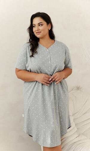 3367 Meg Nachthemd Taro-Grau
