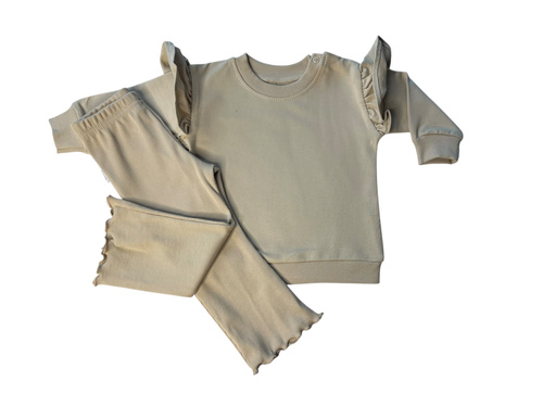 Mamatti DR2564 Trainingsanzug-Set für Mädchen – Sweatshirt und Leggings