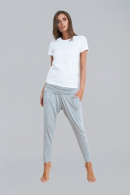 Graue Damenhose Italian Fashion- melange