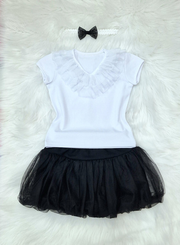 Gracja Bambarillo Tüllrock, schwarz