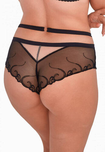 GFB 1220 Lila Gaia Brasilianisches Höschen schwarz