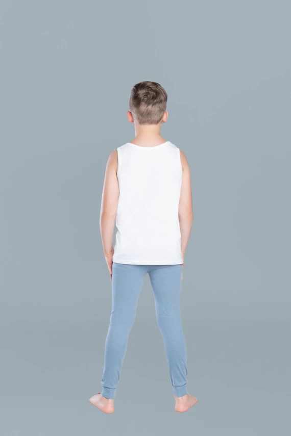 Johnny Hosen für Jungen Italienische Mode - grau