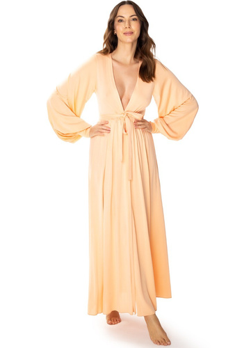 86664 Imperia Seagull Negligé-Morgenmantel – Aprikose