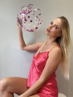 937 Classic Forex Damen Schlafanzug - Himbeere