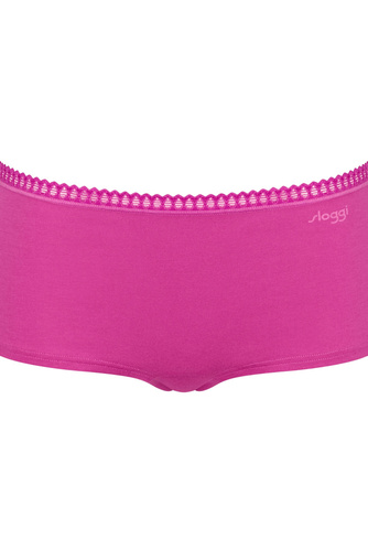 GO Crush Short C3P Damen Shorts 3er-Pack Sloggi - rot pink