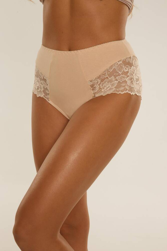 530 Iness Hochgeschlossener Slip De lafense - beige