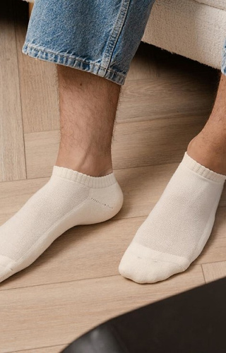 Art.198 Steven Naturfüße – Halbfrottee 100 % Baumwolle, Unisex