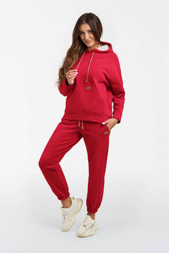 Viva Women's Fashion Kapuzenpullover - purpurrot