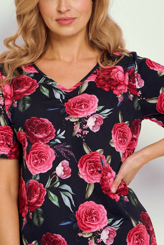 3346 Claire Damenhemd Taro – Marineblau