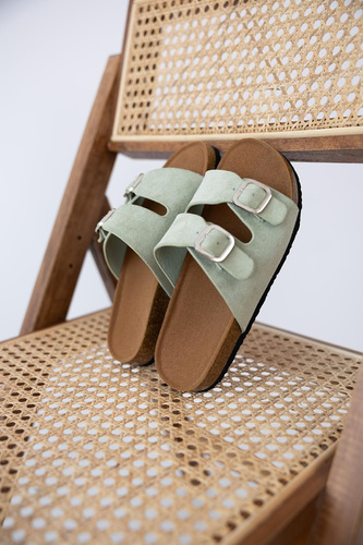 Damen Pantoletten Isola Sensis – verstellbare Riemen und EVA-Sohle