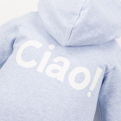 Ciao Eevi Kapuzen-Trainingsanzug – Blau meliert