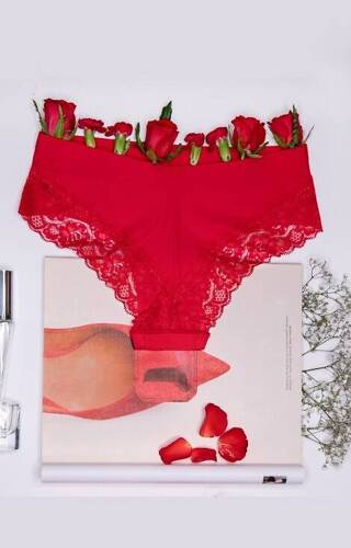 Cheekie Brasil Julimex Damenhöschen - rot