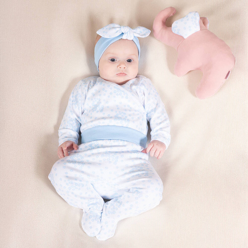 213009 Nelly Nicol Baby-Schlafanzug – blau