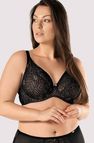 Desire BO50 mefemi by Nipplex schwarzer Soft-BH Bralette mit Spitze