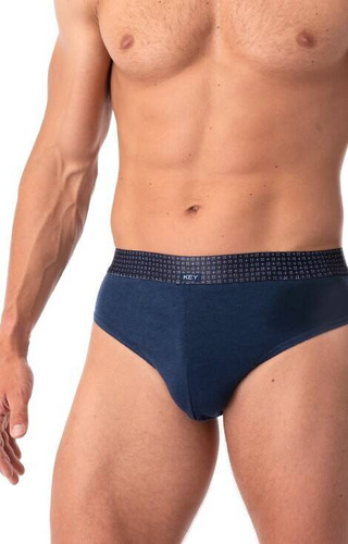 MPP 237 B25 Herren Slips 2er-Pack Key - Schwarz-Marineblau