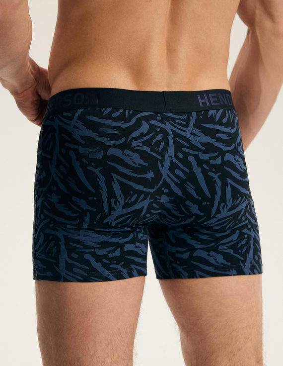 Henderson 45484 Fend2 Herren Boxershorts 2er-Pack aus Baumwolle mit breitem Logobund