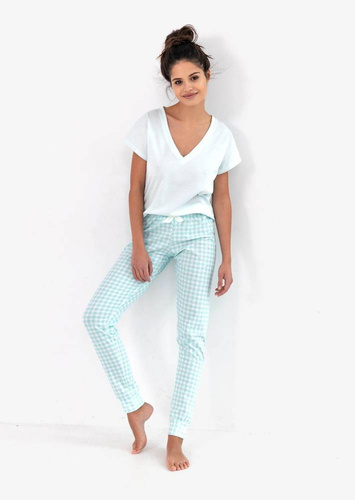 Sensis Kimberly Damen-Schlafanzug - mint