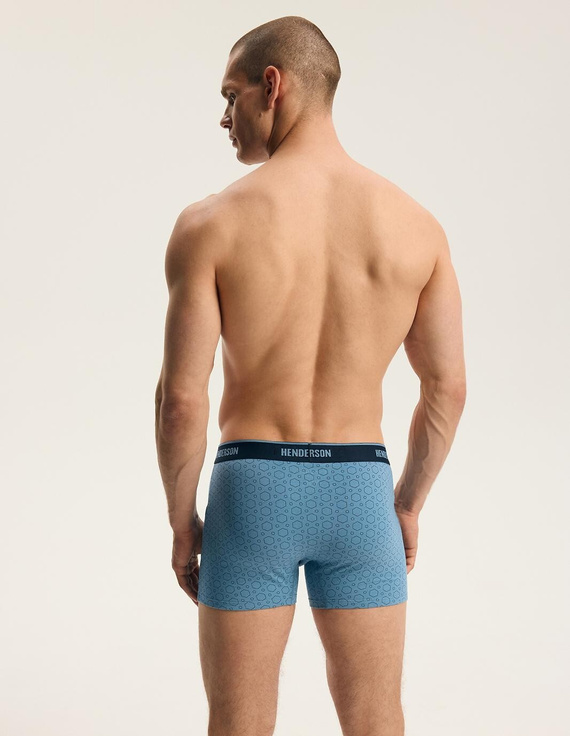 Henderson 44515 Brex2 Herren Boxershorts 2er-Pack Baumwolle mit breitem Logo-Bund