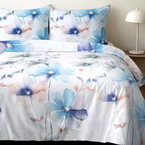 Bettwäsche Satynlove 1557/1 Darymex Satin Baumwolle Premium mit Reißverschluss