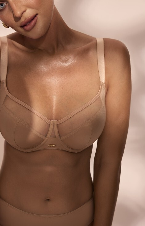 Soft BH Carmen Big SC-1169 Kinga – Bügel, Mesh, Natürlicher Halt