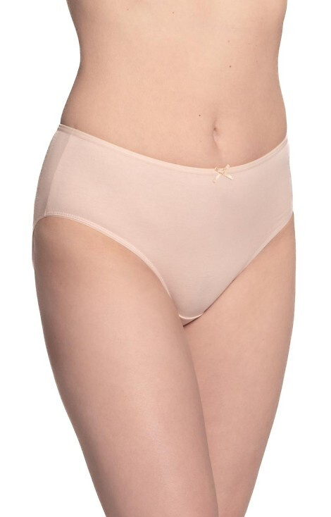 L-122BI-64 Damen-Baumwollhöschen, klassischer Bikini, 3er-Pack