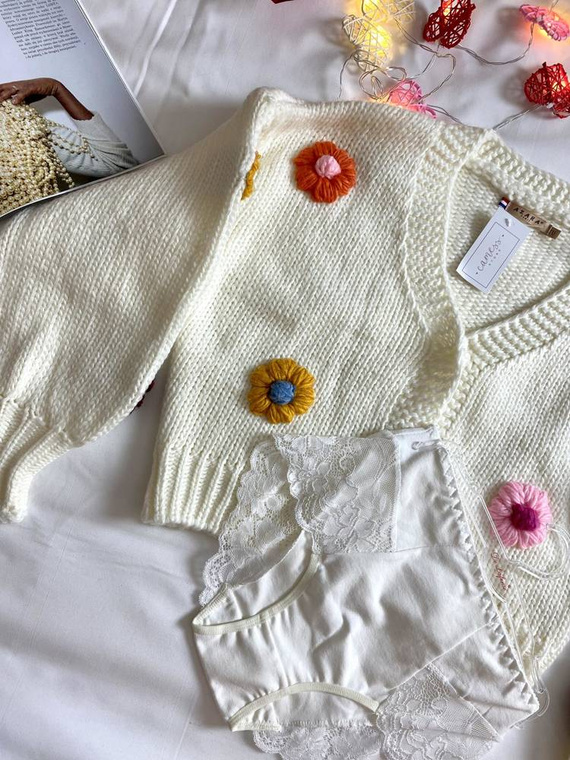 530 Iness Hochgeschlossener Slip De lafense - weiß